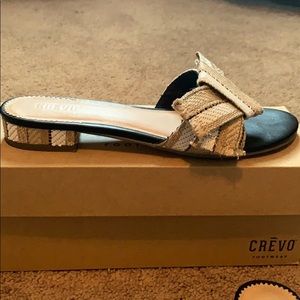 Crevo Sandals with bow on top